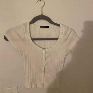 Brandy Melville white crop top